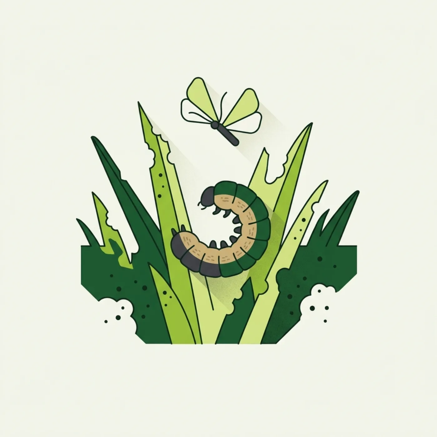 Illustration: sod webworms